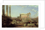 The Ruins of the Temple of the Sun at Baalbec, 1861 by David Roberts