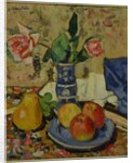 Apples, Pears and Roses by George Leslie Hunter
