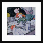 Still Life, Roses and Chinese Jar by Samuel John Peploe