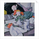 Still Life, Roses and Chinese Jar by Samuel John Peploe