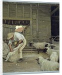 Sheep Shearing by Alexander Mann