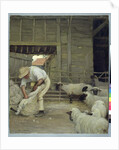 Sheep Shearing by Alexander Mann
