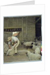 Sheep Shearing by Alexander Mann