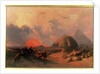 Recollection of the Desert on the Approach of the Simoon by David Roberts