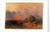 Recollection of the Desert on the Approach of the Simoon by David Roberts