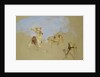 Study of Camels with Bedouin Drivers in the Desert of Mount Sinai by John Frederick Lewis