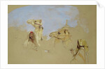 Study of Camels with Bedouin Drivers in the Desert of Mount Sinai by John Frederick Lewis