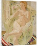 Seated Nude Girl in an Interior, 1928 by Christopher Wood