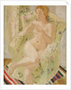 Seated Nude Girl in an Interior, 1928 by Christopher Wood