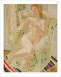Seated Nude Girl in an Interior, 1928 by Christopher Wood