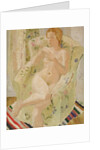 Seated Nude Girl in an Interior, 1928 by Christopher Wood