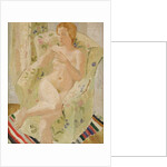 Seated Nude Girl in an Interior, 1928 by Christopher Wood