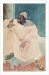 Seated Moroccan, 1936 by Glyn Warren Philpot