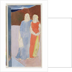 Two Muses at the Tomb of a Poet, 1937 by Glyn Warren Philpot