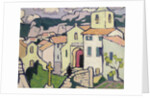 Les Baux, the Priest enters his Church, c.1911 by Jessica Stewart Dismorr