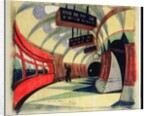 The Tube Train, c.1932 by Cyril Edward Power