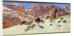 Caravan in the Desert by Eugene Alexis Girardet
