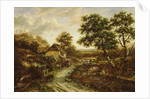 Overshot Flint Mill in Landscape with Fall of Water, 1831 by Patrick Nasmyth