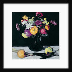 Still Life with Chrysanthemums against Black, c.1912 by Samuel John Peploe