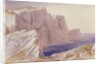 Sappho's Leap Lefkas by Edward Lear