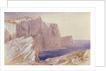 Sappho's Leap Lefkas by Edward Lear