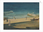 On the Pier, Brighton by Charles Edward Conder
