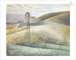 Windmill, 1934 by Eric Ravilious