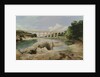 The Pont du Gard, 1862 by Frederick Richard Lee