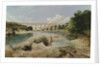The Pont du Gard, 1862 by Frederick Richard Lee