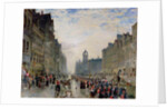 The High Street, Edinburgh by Samuel Bough
