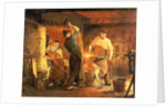 The Forge by Peder Severin Kroyer