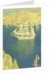The White Barque at Fowey, 1943 by Joseph Edward Southall