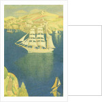 The White Barque at Fowey, 1943 by Joseph Edward Southall