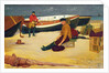 Cleaning the Lines, 1900 by Joseph Edward Southall