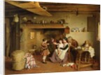 A Cottage Scene, 1855 by Edward Thompson Davis