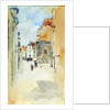 Street Scene, c.1888 by James Abbott McNeill Whistler