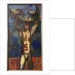 Sicilian Fisherman, 1960 by Alberto Morrocco