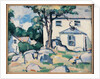 Landscape with house by Samuel John Peploe