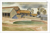 Farmyard by Eric Ravilious