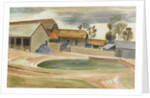Farmyard by Eric Ravilious