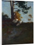 Hillside with Sheep by Charles Hodge Mackie