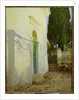 Shadows on a wall in Corfu by John Singer Sargent