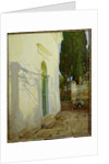 Shadows on a wall in Corfu by John Singer Sargent