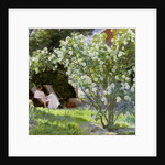 Roses, or The Artist's Wife in the Garden at Skagen, 1883 by Peder Severin Kroyer