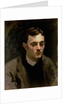 Portrait of Albert de Belleroche by John Singer Sargent