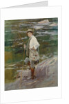 A Young Salmon Fisher, 1901 by John Singer Sargent