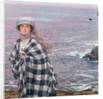 The Checked Shawl, 1915 by Algernon Mayow Talmage