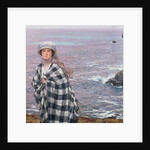 The Checked Shawl, 1915 by Algernon Mayow Talmage