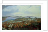 Panorama of Constantinople from the Suleymaniye Camii, 1844 by Hubert Sattler