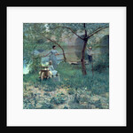 Under the Cherry Tree, the Bridge at Grez, 1884 by John Lavery